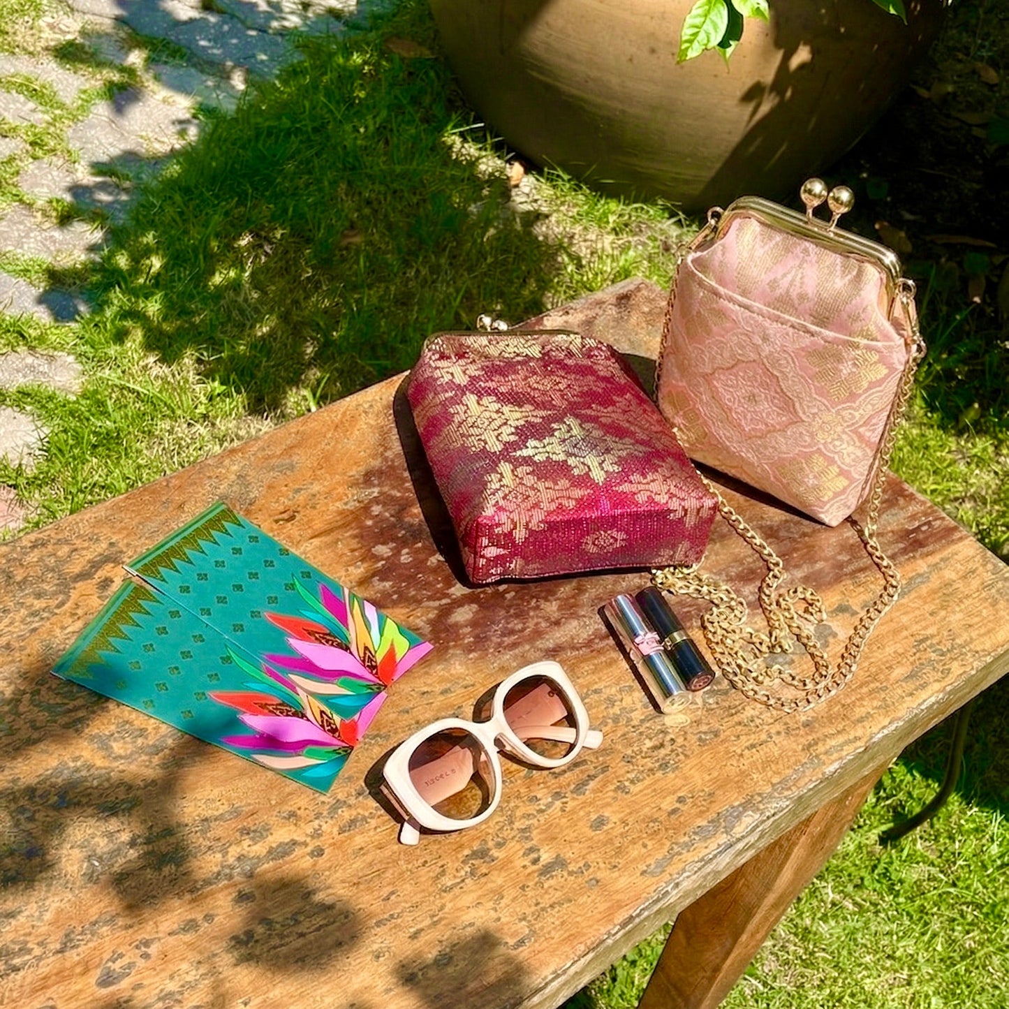 Ethereal Grand DUET: Coral & Garnet